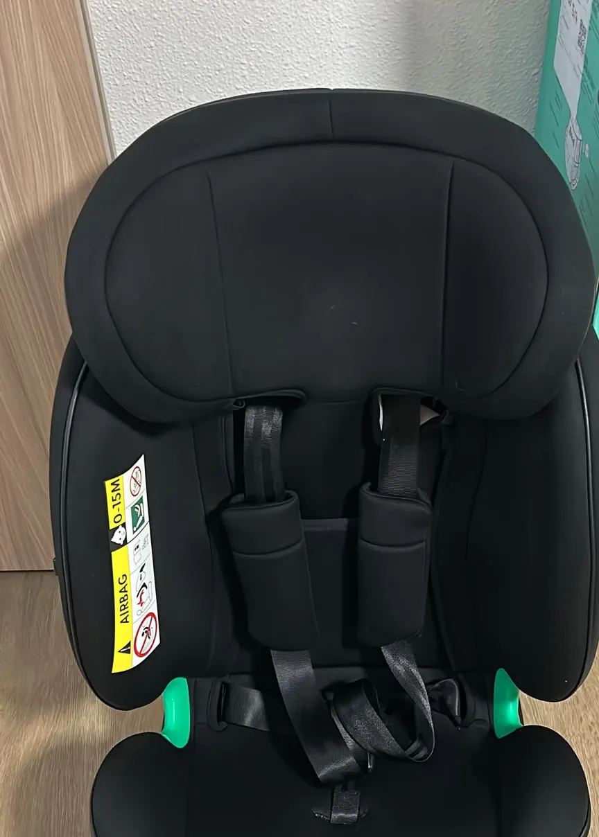 Child car seat after cleaning