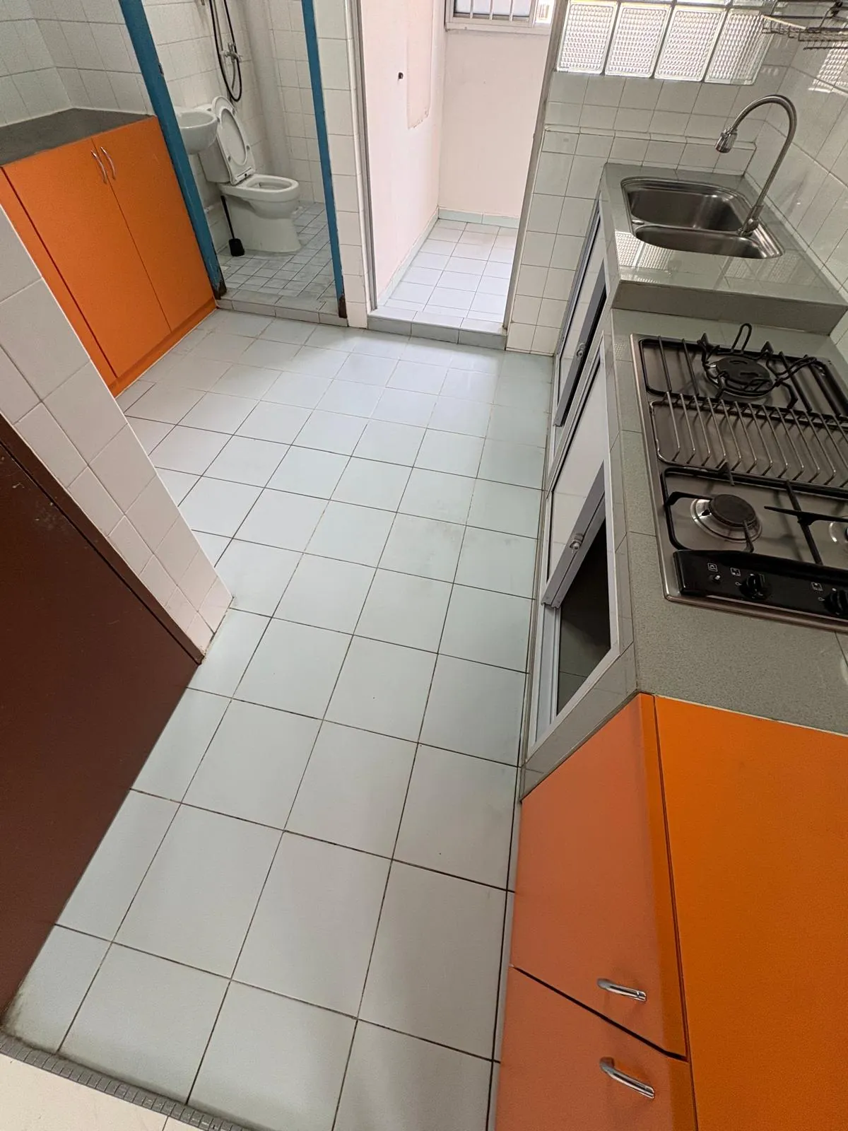 Kitchen after cleaning