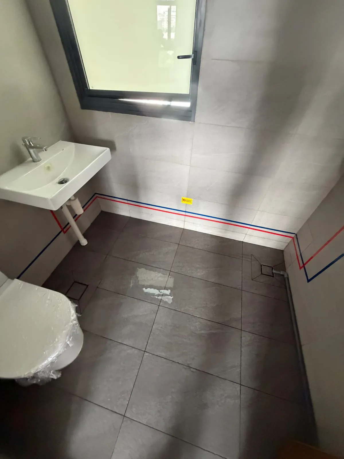 Toilet after cleaning